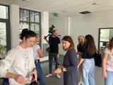 Beitrag WDR / Tagesthemen Der WDR für die Tagesthemen zu Besuch in der FAW Köln