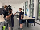 Beitrag WDR / Tagesthemen Der WDR für die Tagesthemen zu Besuch in der FAW Köln