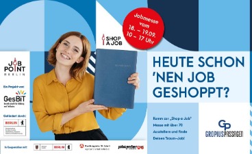 Einladungsgrafik der Jobmesse 