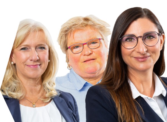 Team der faw Fulda Ute Brell, Caterina Schott, Vasiliki Chatzis-Heil (v.l.n.r.)