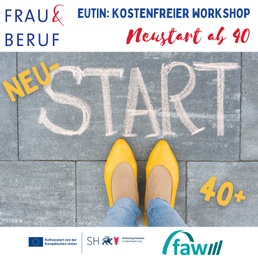 Eutin: Kostenfreier Workshop Neustart ab 40
