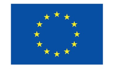 Logo der EU: gelbe Sterne auf blaubem Grund