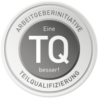 Siegel der Arbeitgeberinitiative Teilqualifizierung "Eine TQ besser!"